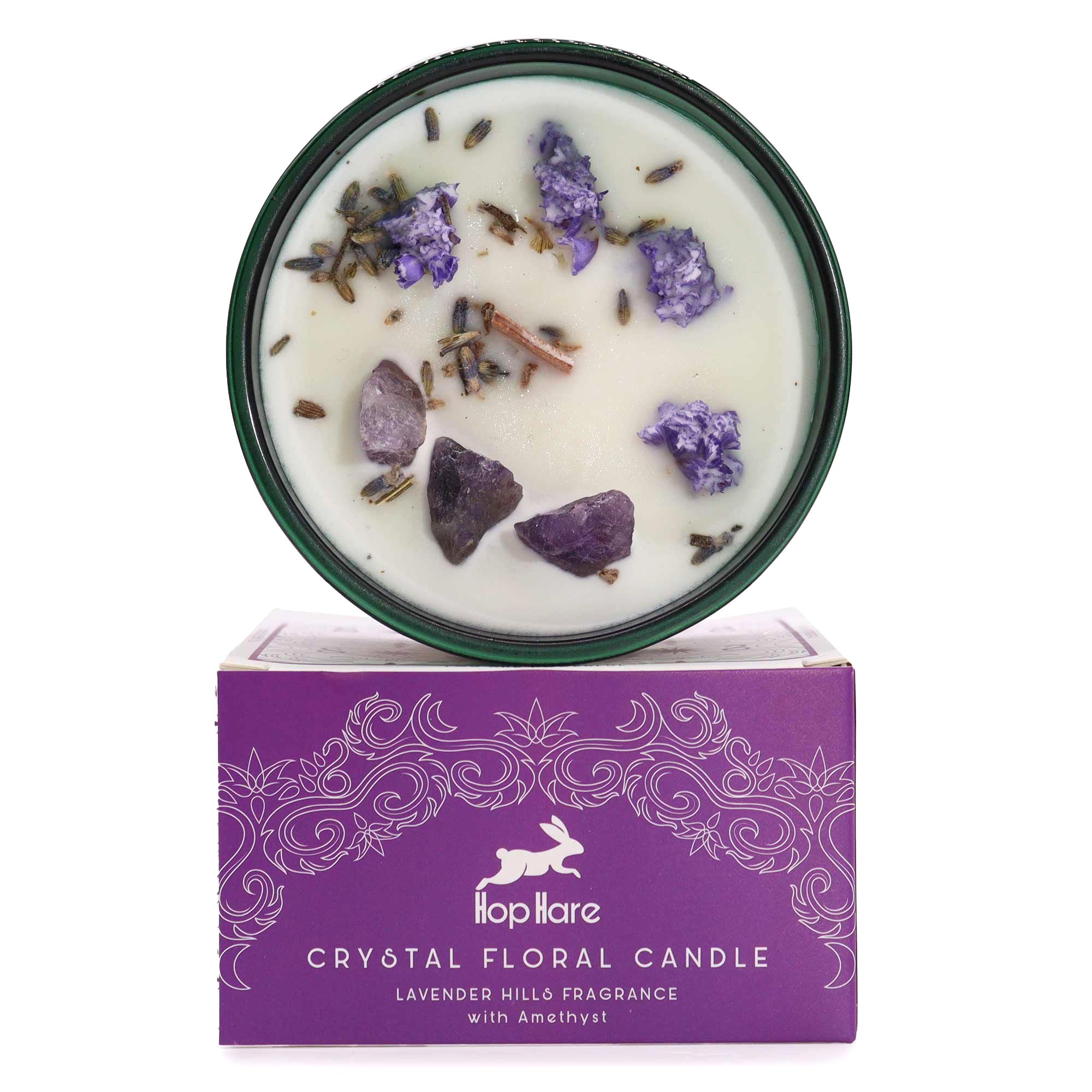 Hop Hare Crystal Magic Candle – The Moon