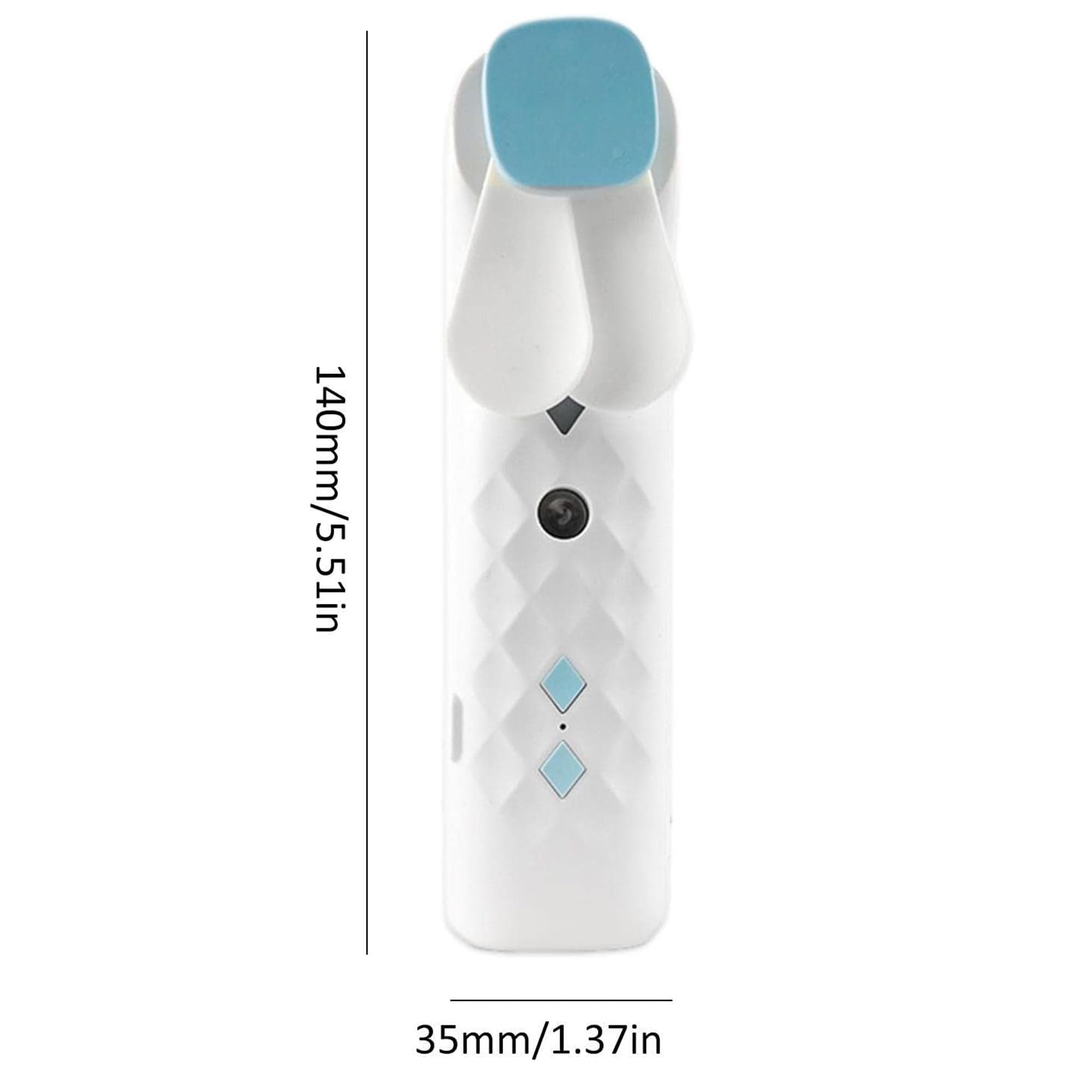 Nano Mist Ansiktsfläkt och Sprej - Vit