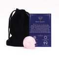 Gemstone Skull Small - Rose Quartz