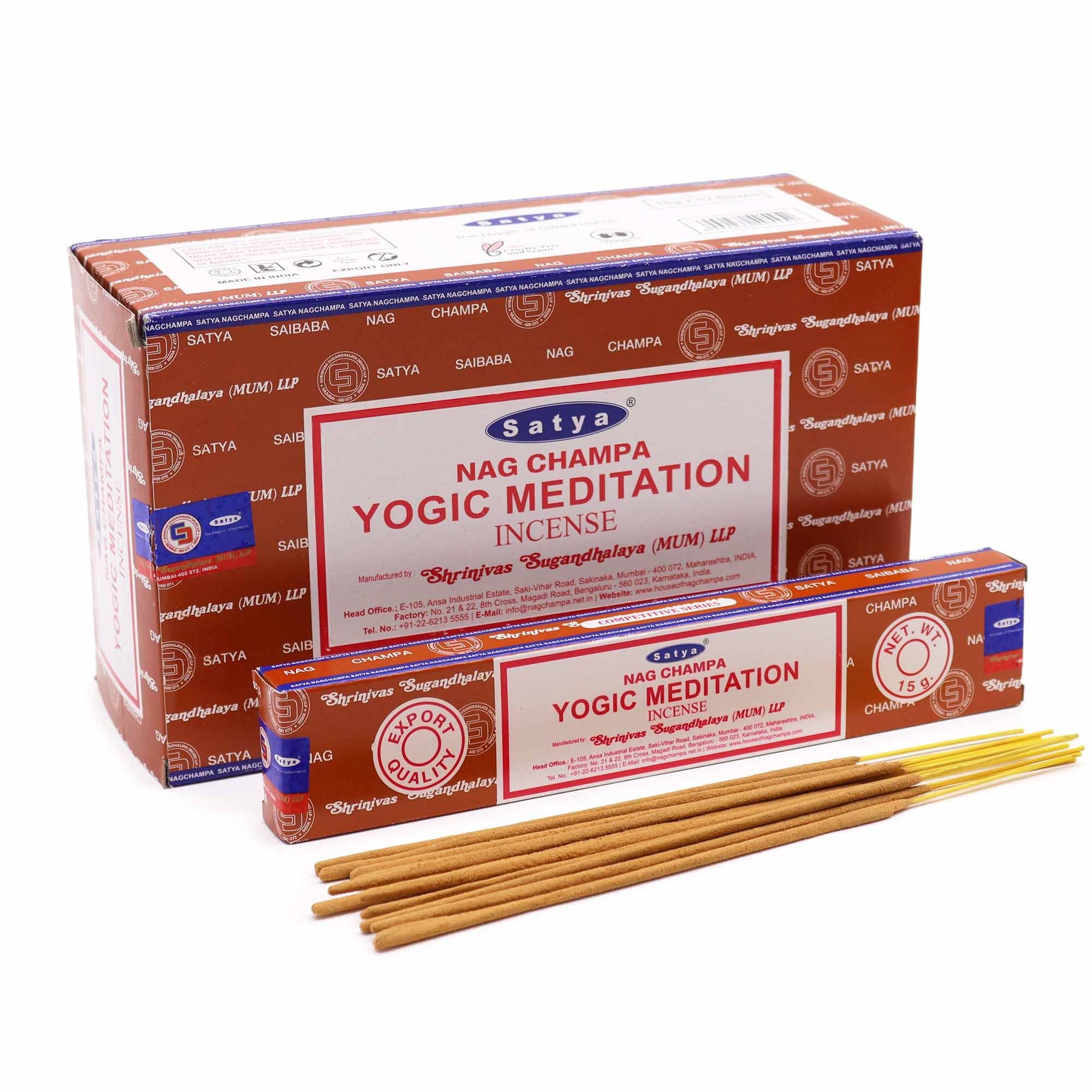 Satya Incense 15g - Yogic Meditation