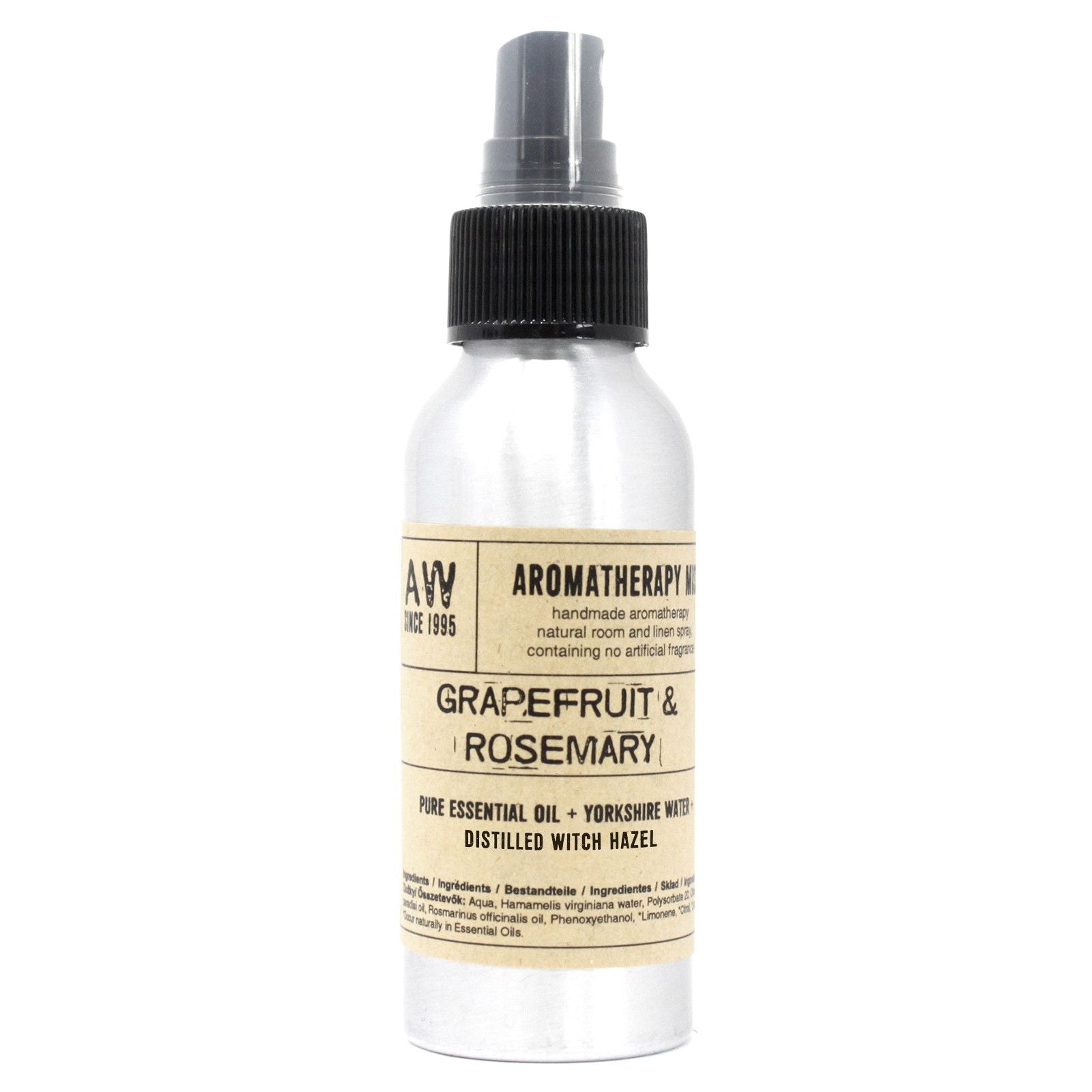Essential Oil Mist 100ml - Grapefruit & Rosemary