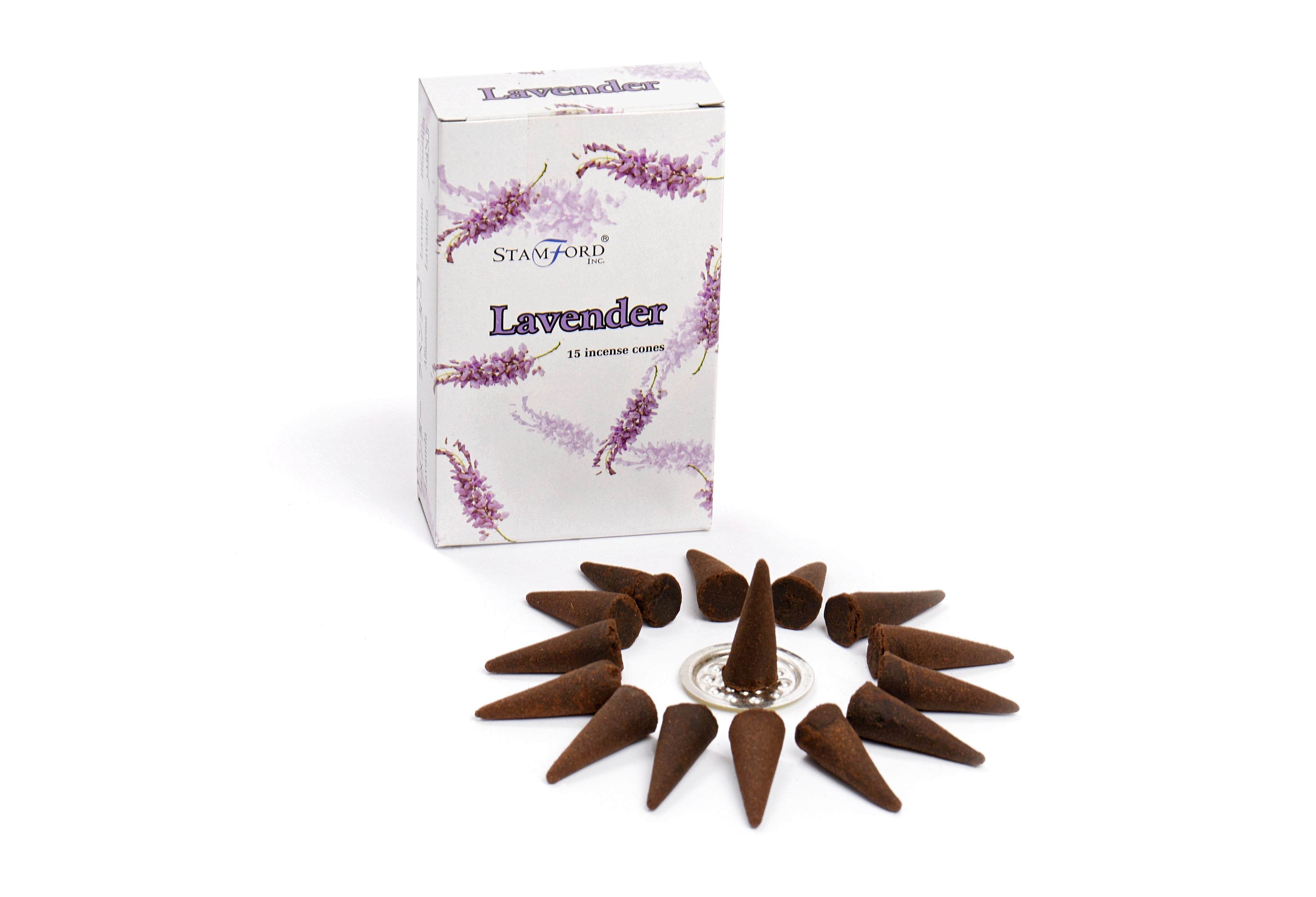 Stamford Incense Cones - Lavender