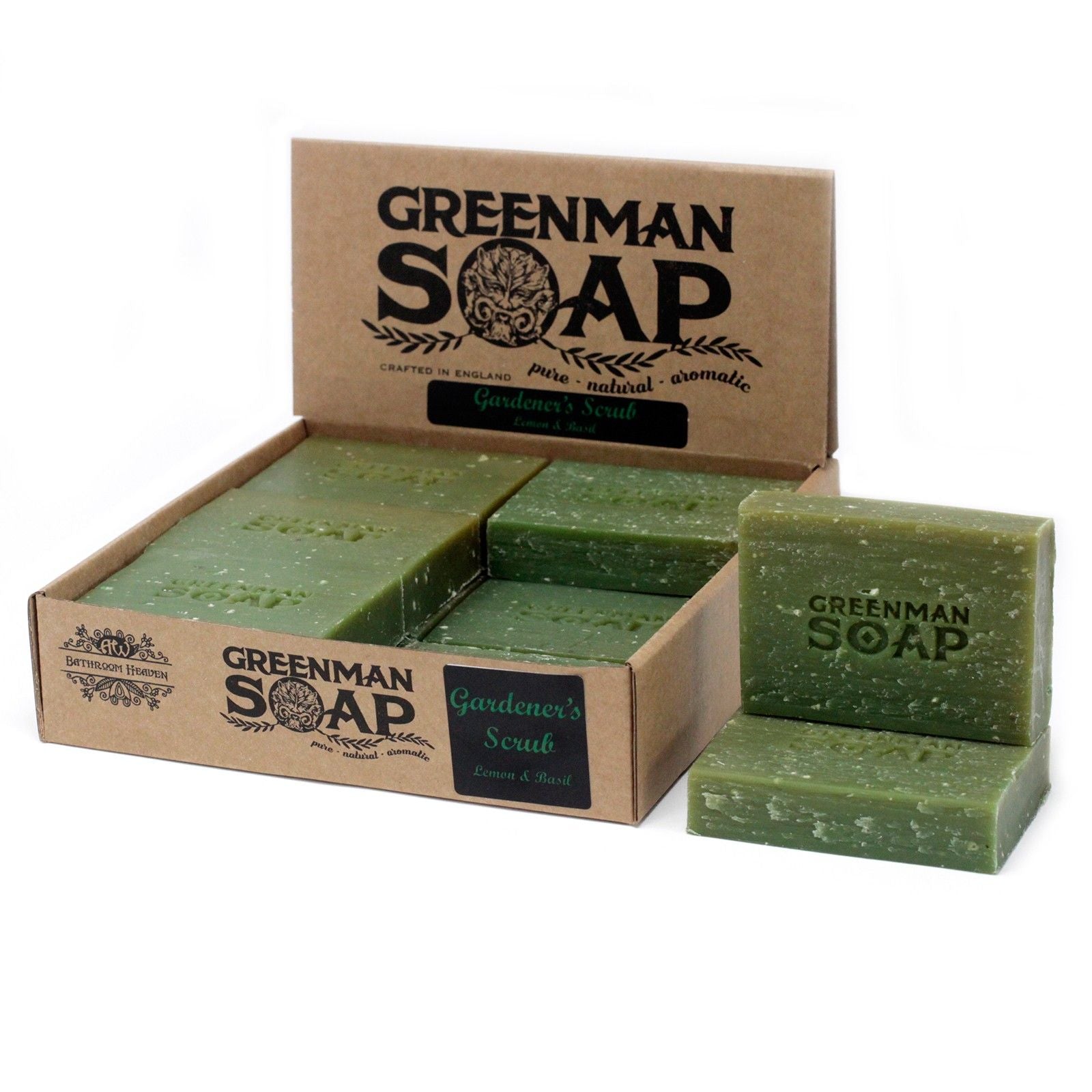 Greenman Seife 100g – Gärtner-Peeling