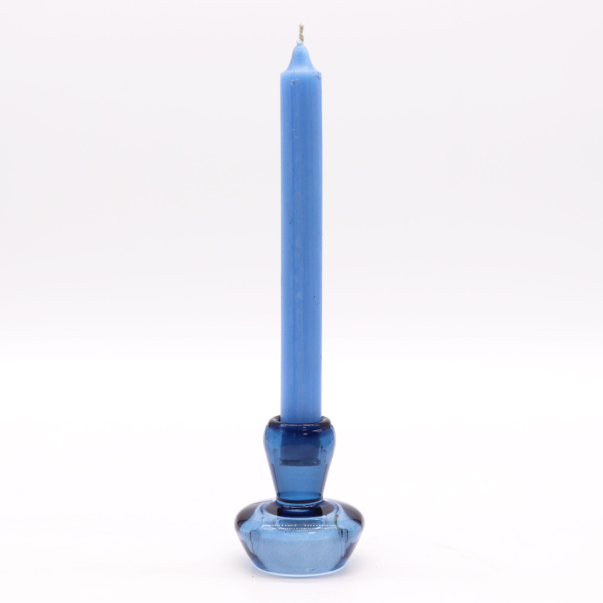 Mushroom Flip Dinner Candle Tealight Holder Set of 2 – Royal Blue