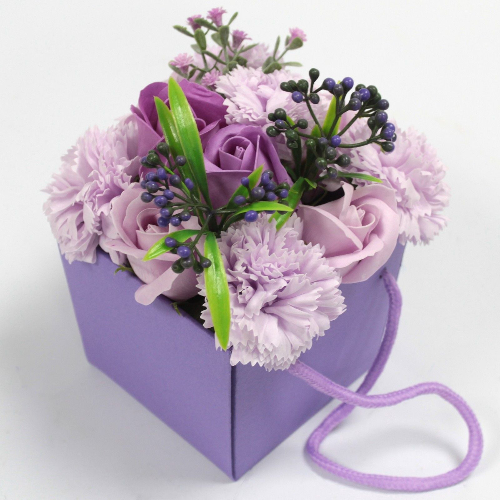 Flower Bouqet - Lavender Rose & Carnation