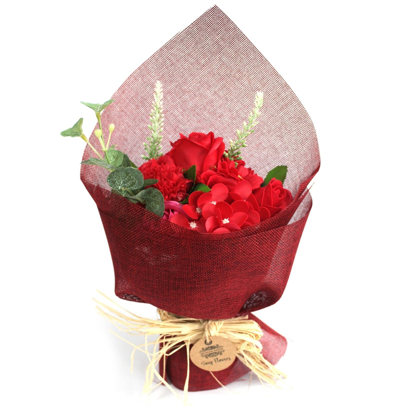 Standing Flower Bouquet - Red