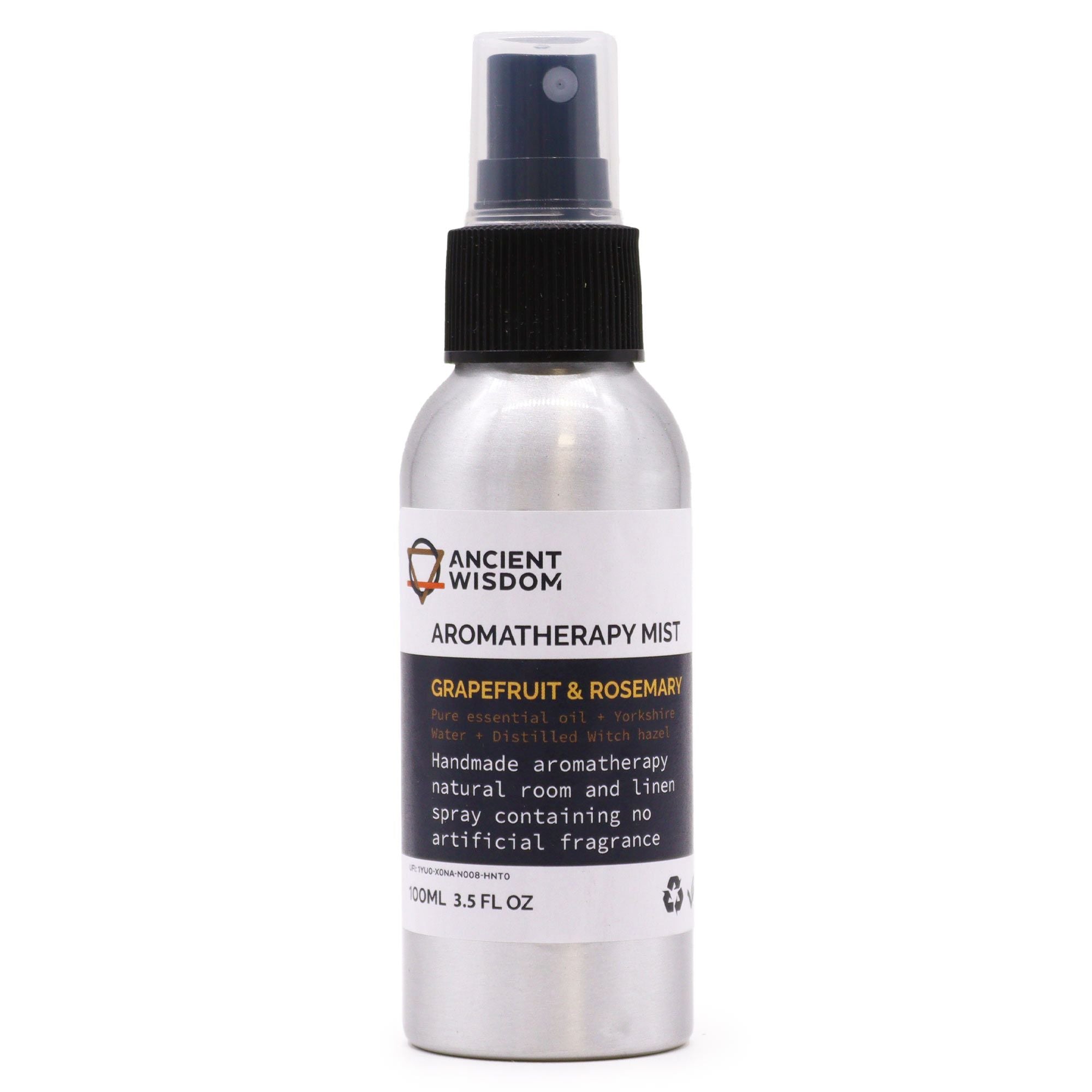 Essential Oil Mist 100ml - Grapefruit & Rosemary