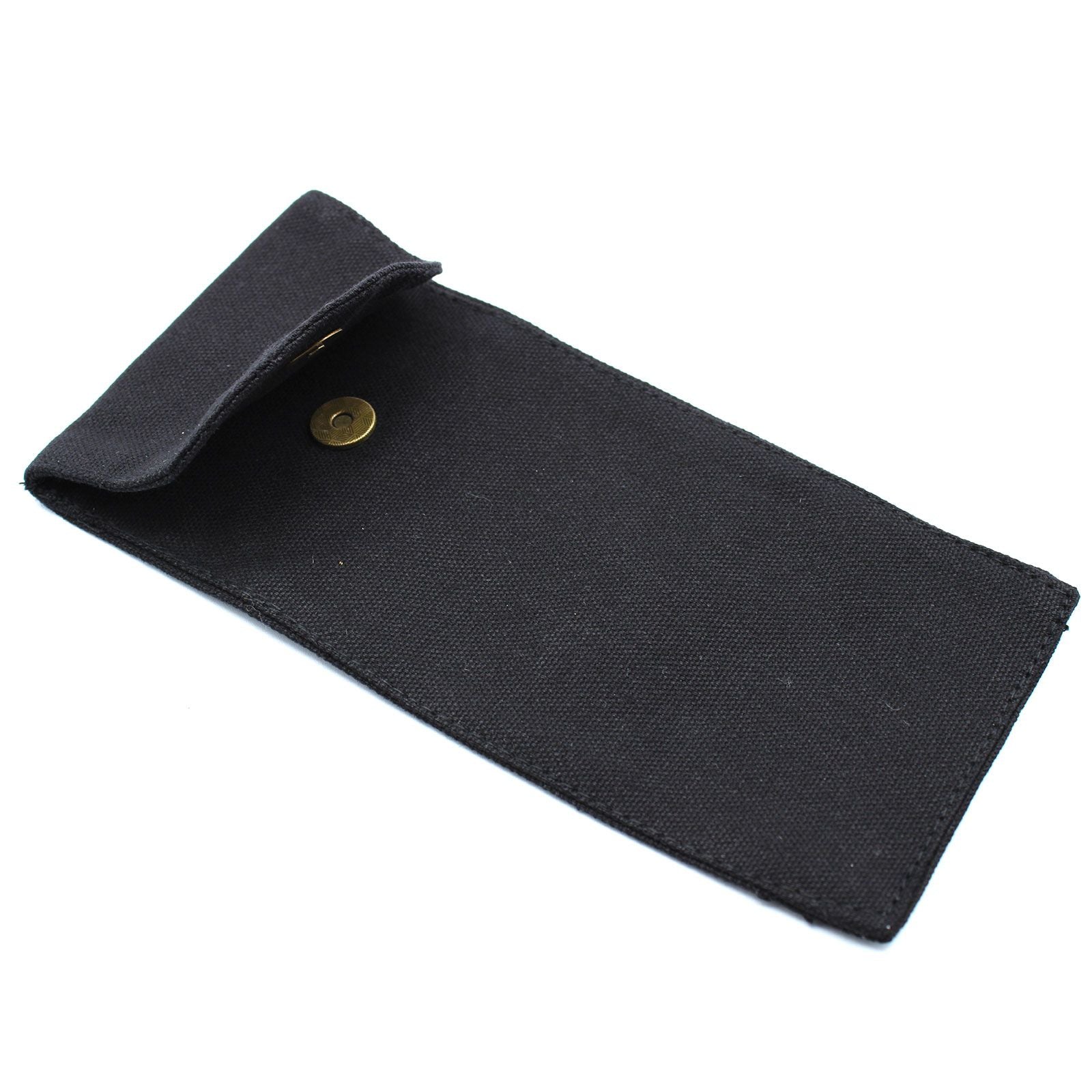 Cotton Pouch for Gemstone Face Rollers - Black