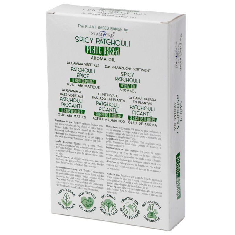 Växtbaserad Doftolja 10 ml - Kryddig Patchouli