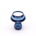 Mushroom Flip Dinner Candle Tealight Holder Set of 2 – Royal Blue