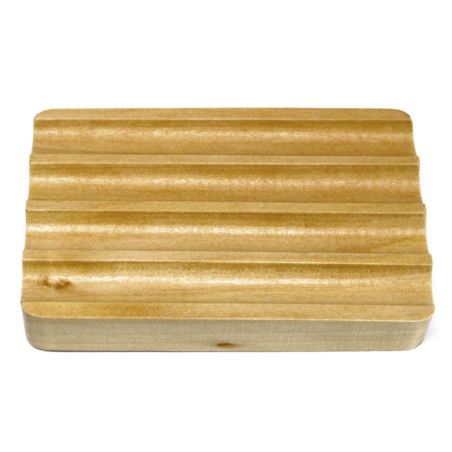 Hemu Wood – Corrugated Soap Dish
