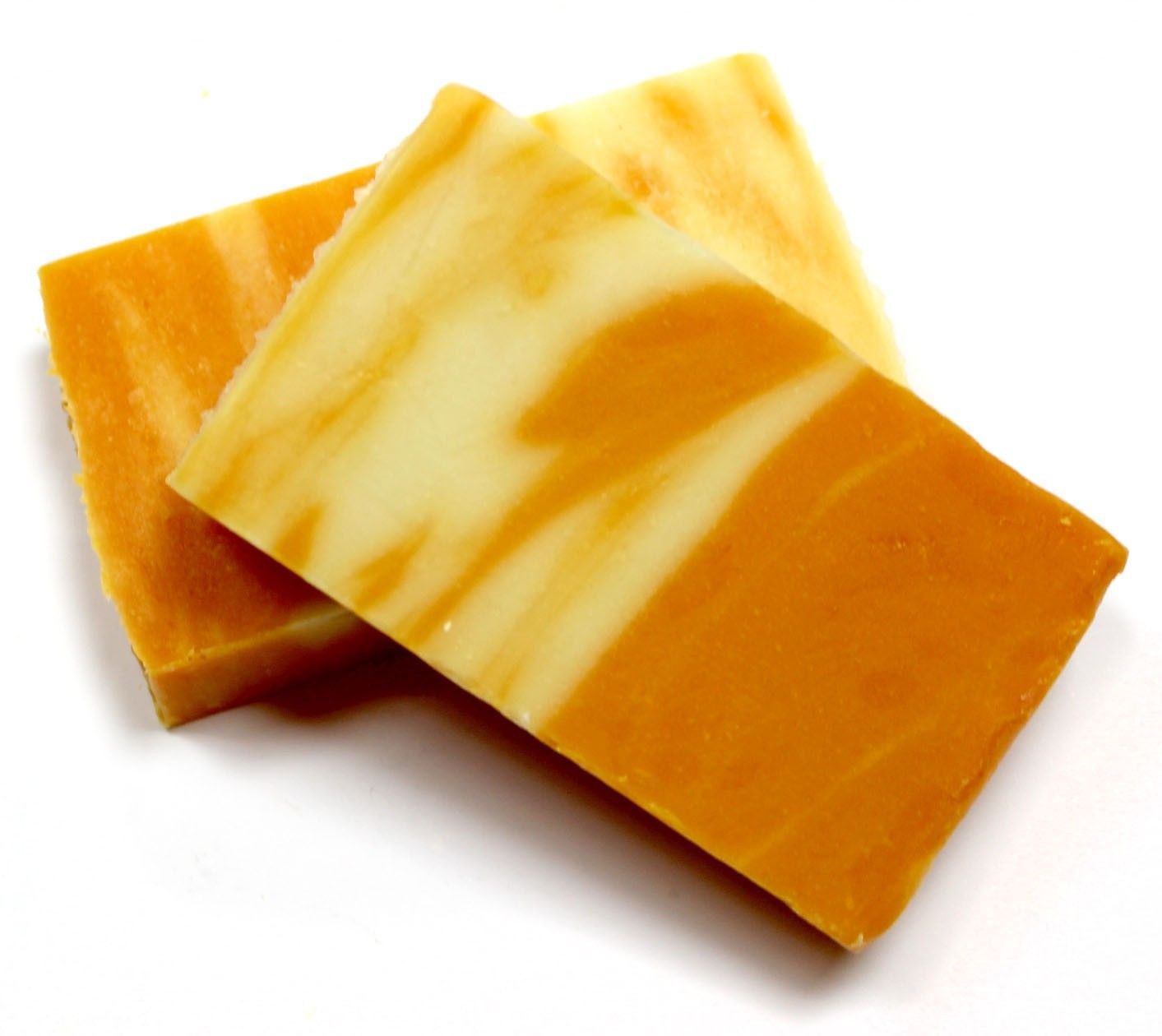 Olive Oil Soap Slice – Orange