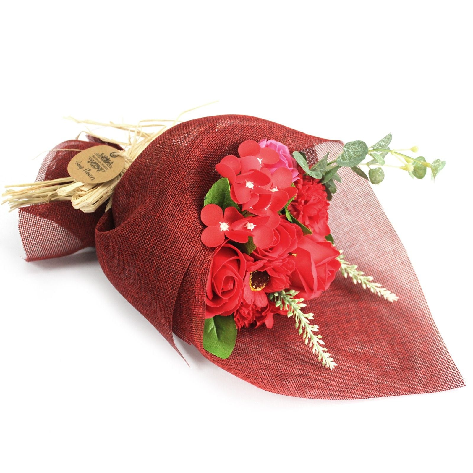 Standing Flower Bouquet - Red