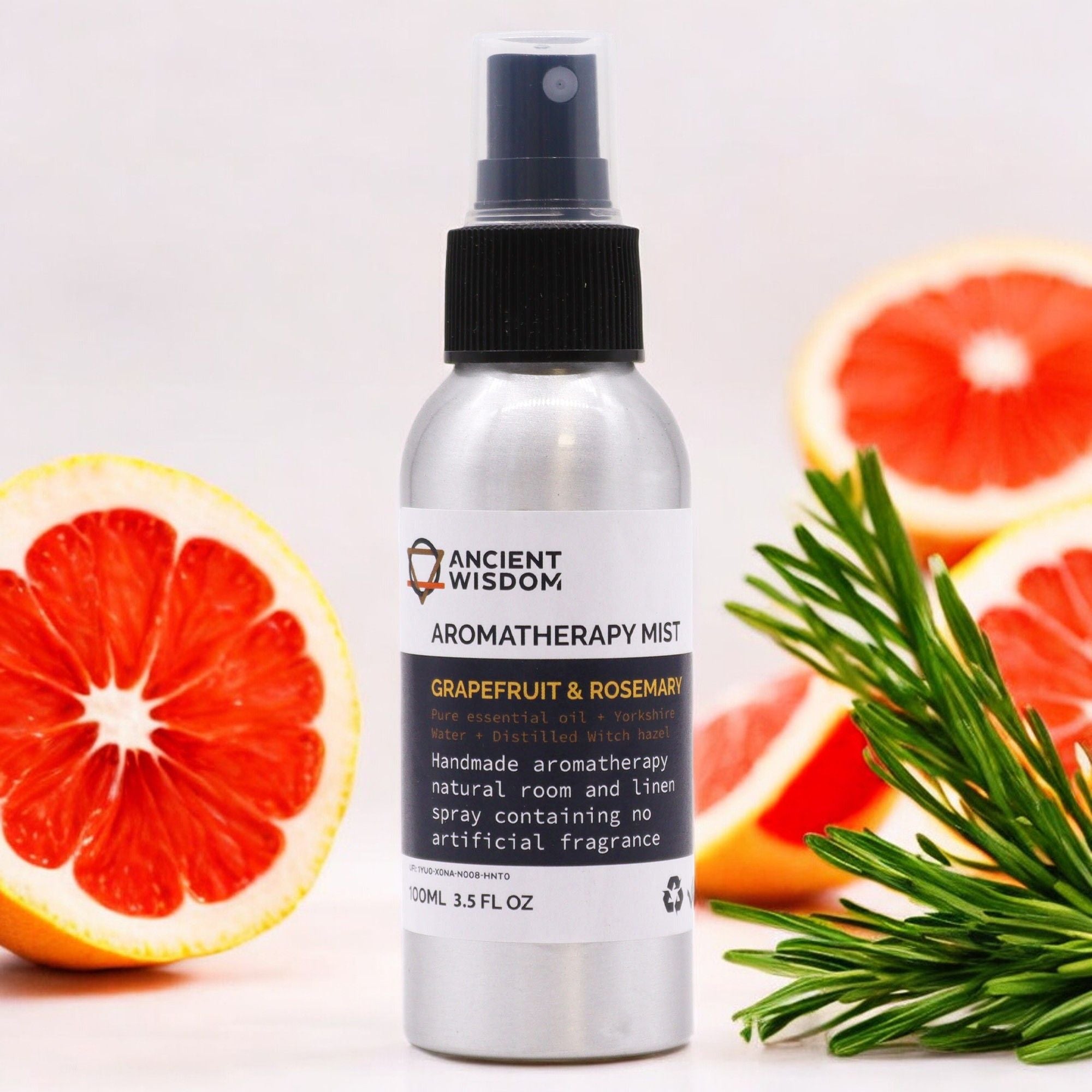 Essential Oil Mist 100ml - Grapefruit & Rosemary