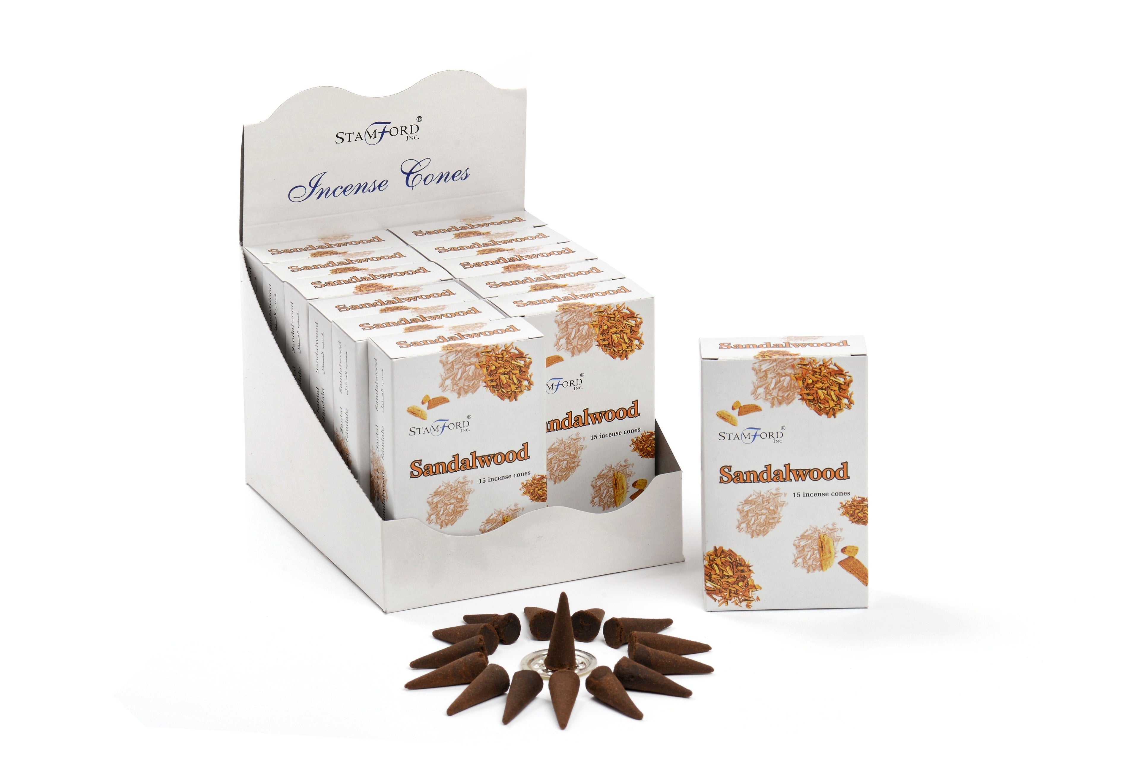 Stamford Incense Cones - Sandalwood
