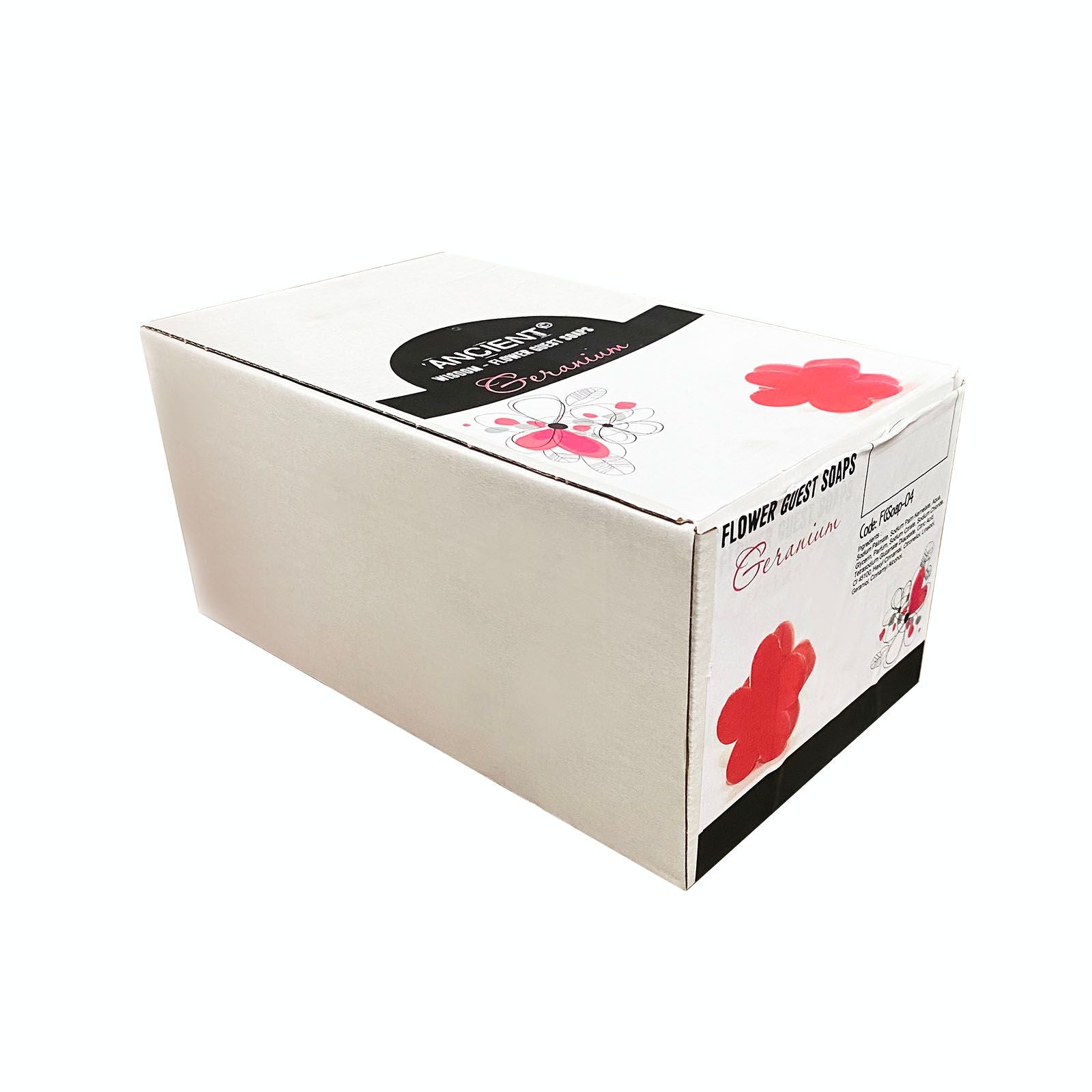 Flower Guest Soaps 10x - Geranium