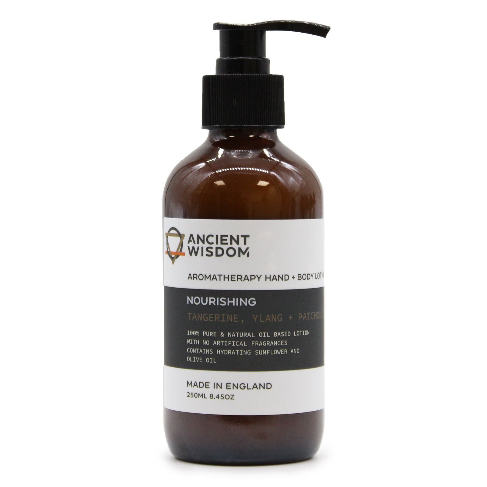 Aromatherapy Hand & Body Lotion 250ml - Tangerine, Ylang & Patchouli