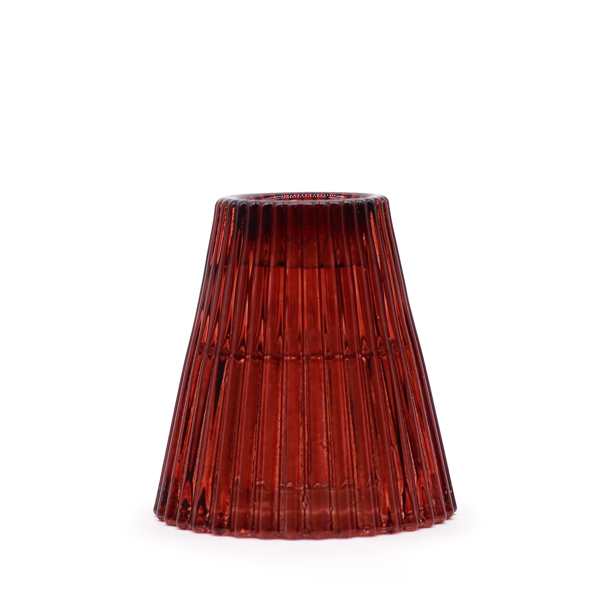 Flip Dinner Candle Tealight Holder Set of 2 – Vampire Red