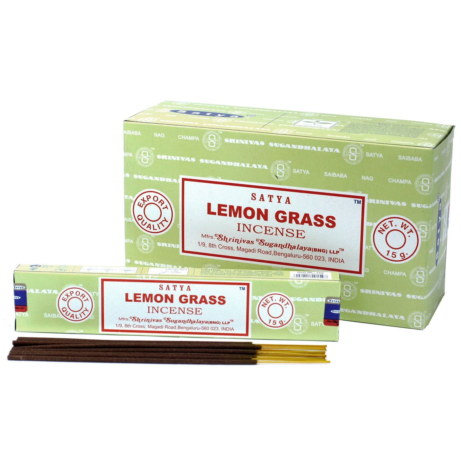 Satya Incense 15g - Lemongrass