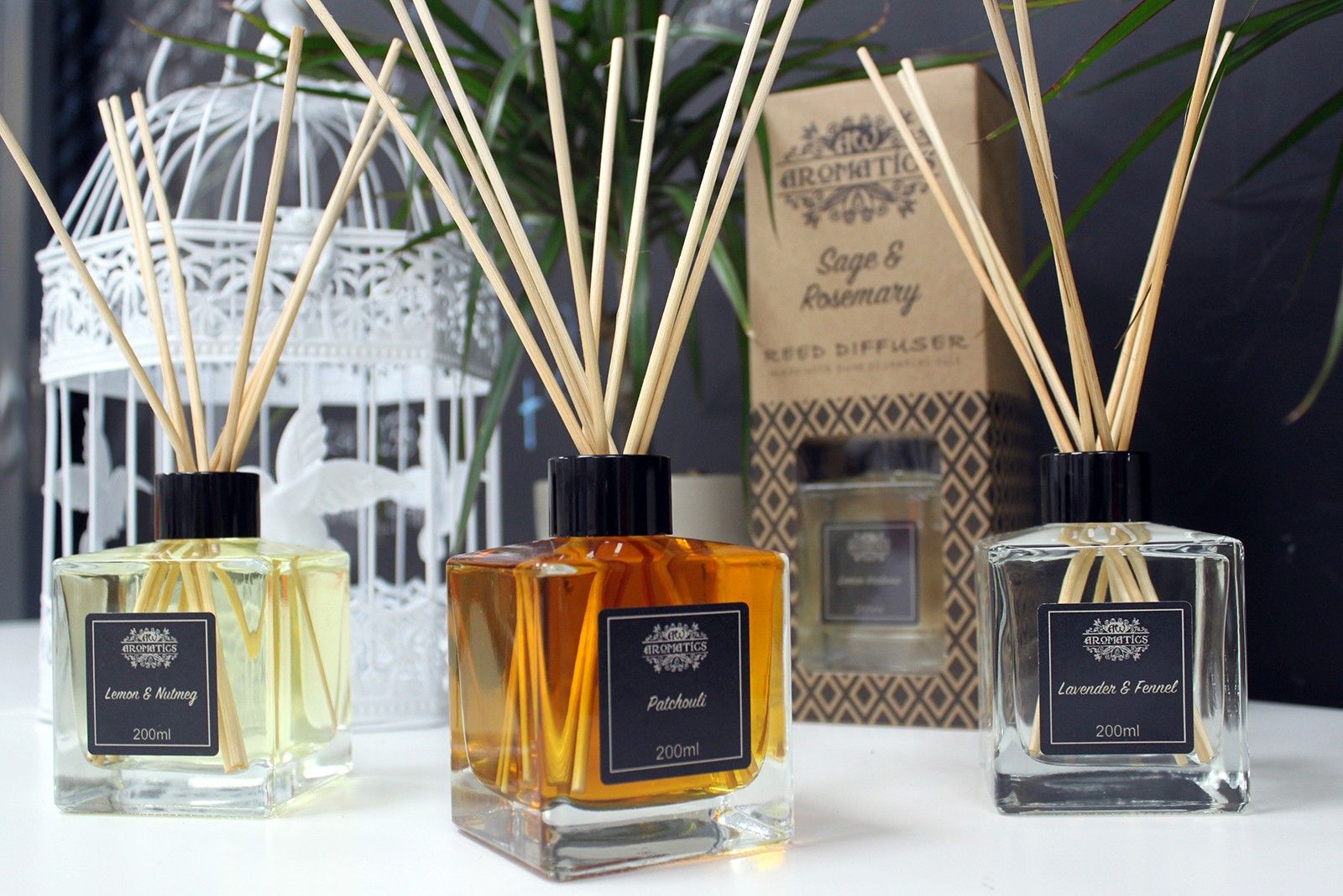 Reed Diffuser 200 ml – Lime & Ginger