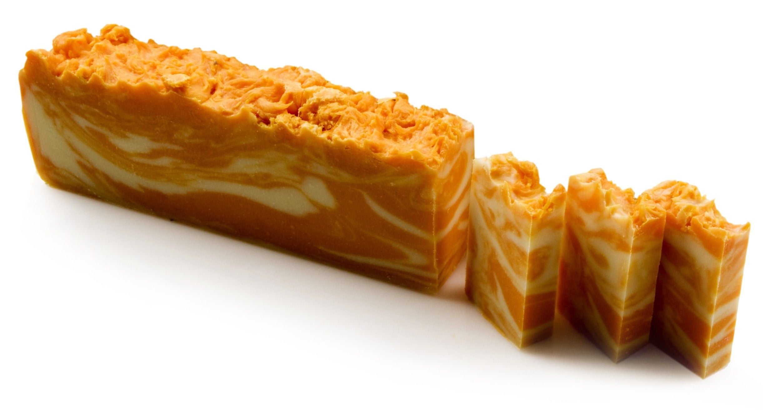 Olive Oil Soap Slice – Orange