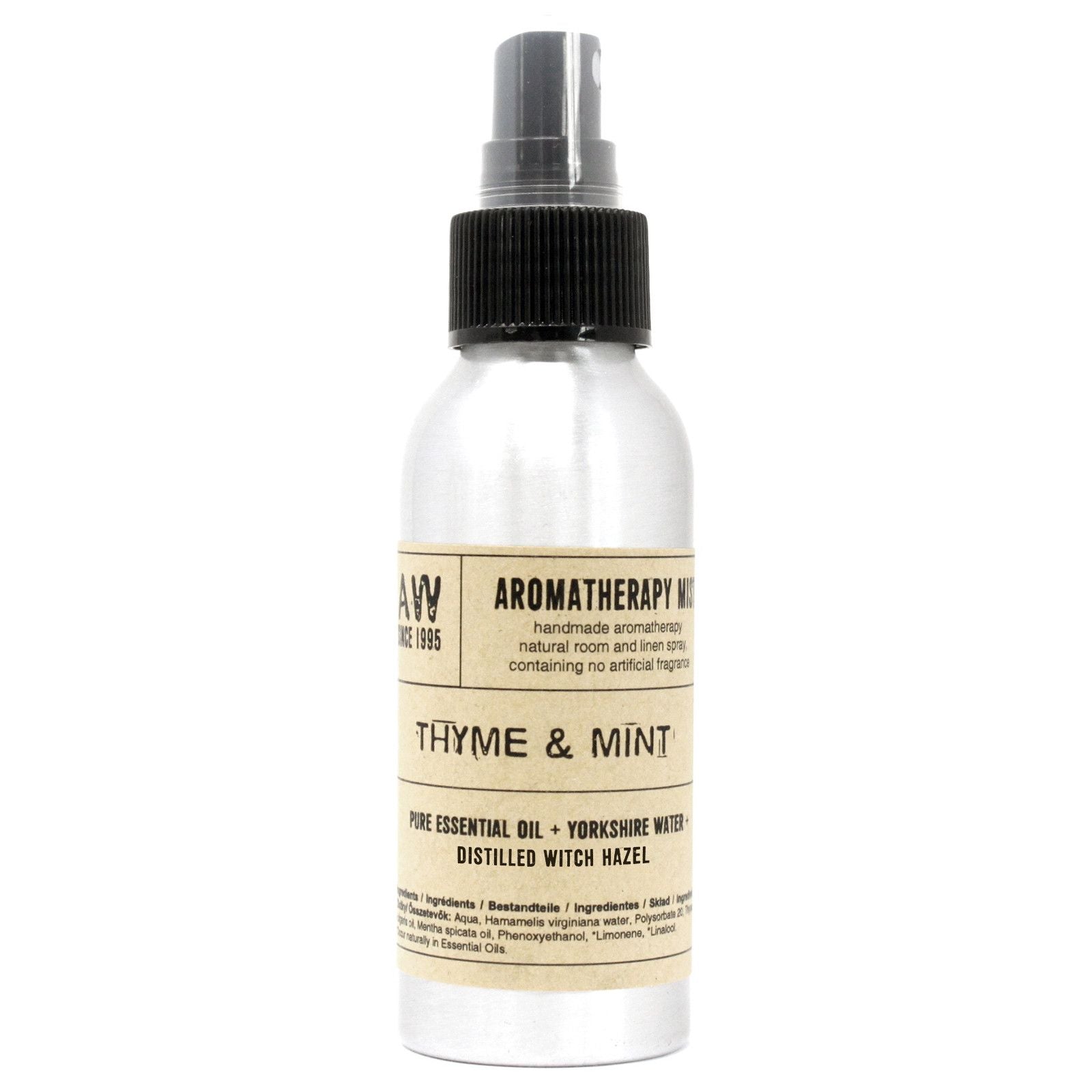 Essential Oil Mist 100ml - Thyme & Mint