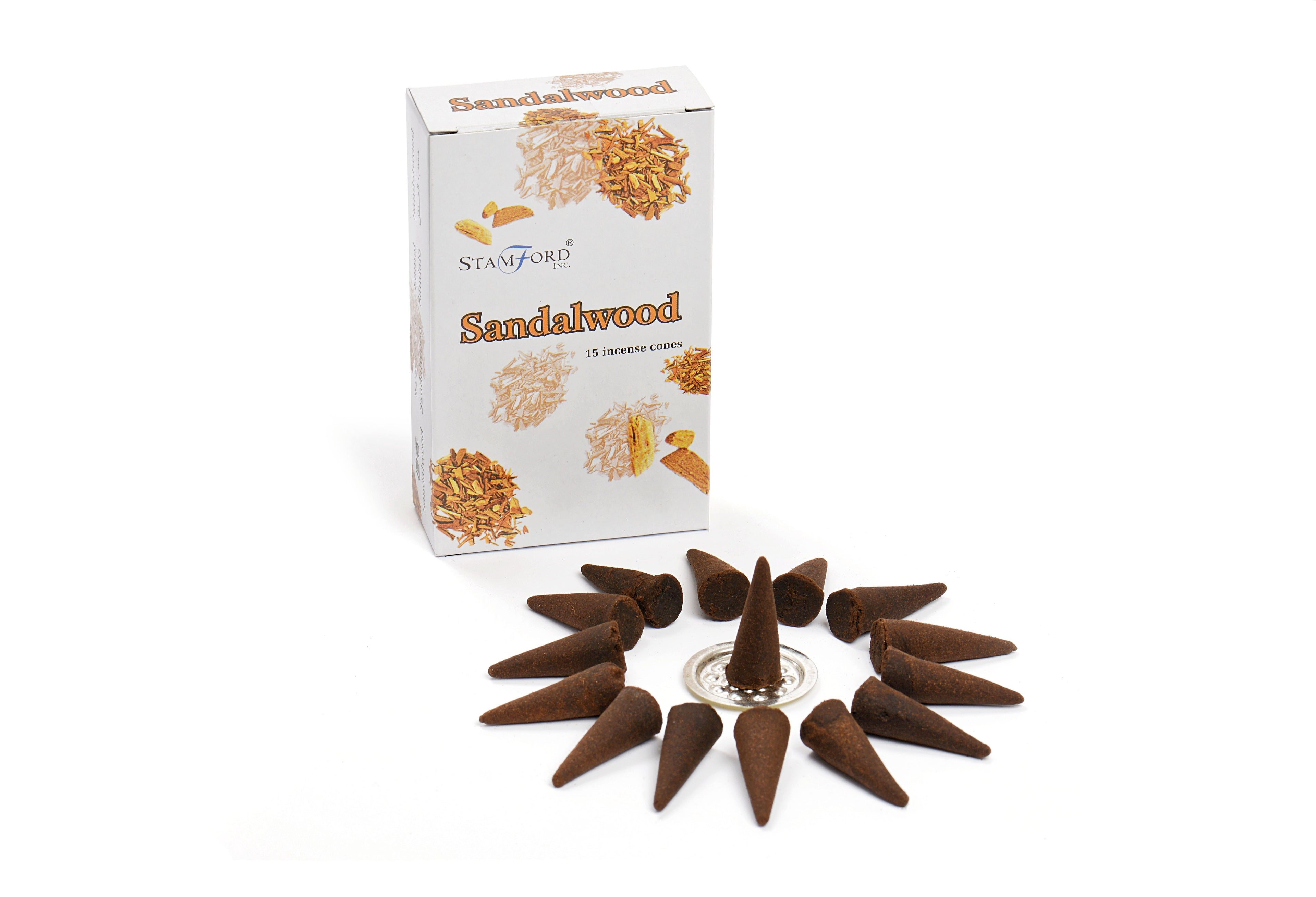 Stamford Incense Cones - Sandalwood