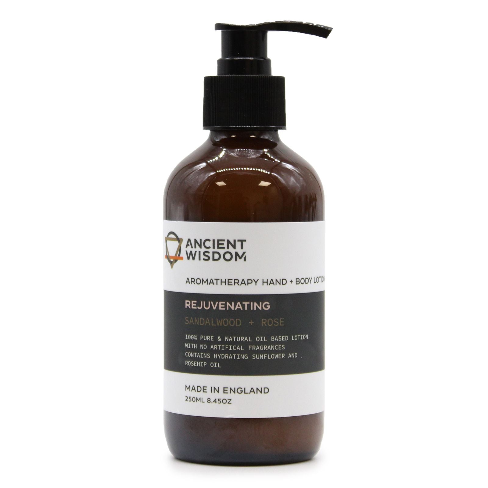 Aromatherapy Hand & Body Lotion 250ml - Sandalwood & Rose
