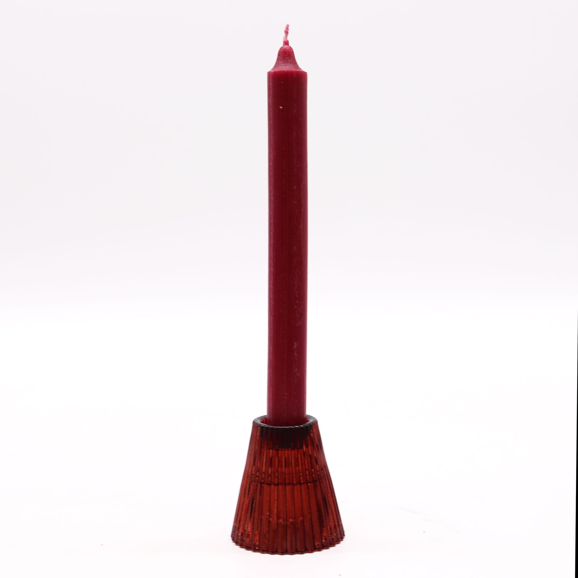 Flip Dinner Candle Tealight Holder Set of 2 – Vampire Red