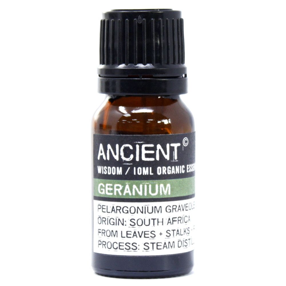 Essential Oil 10ml (Organic) - Geranium