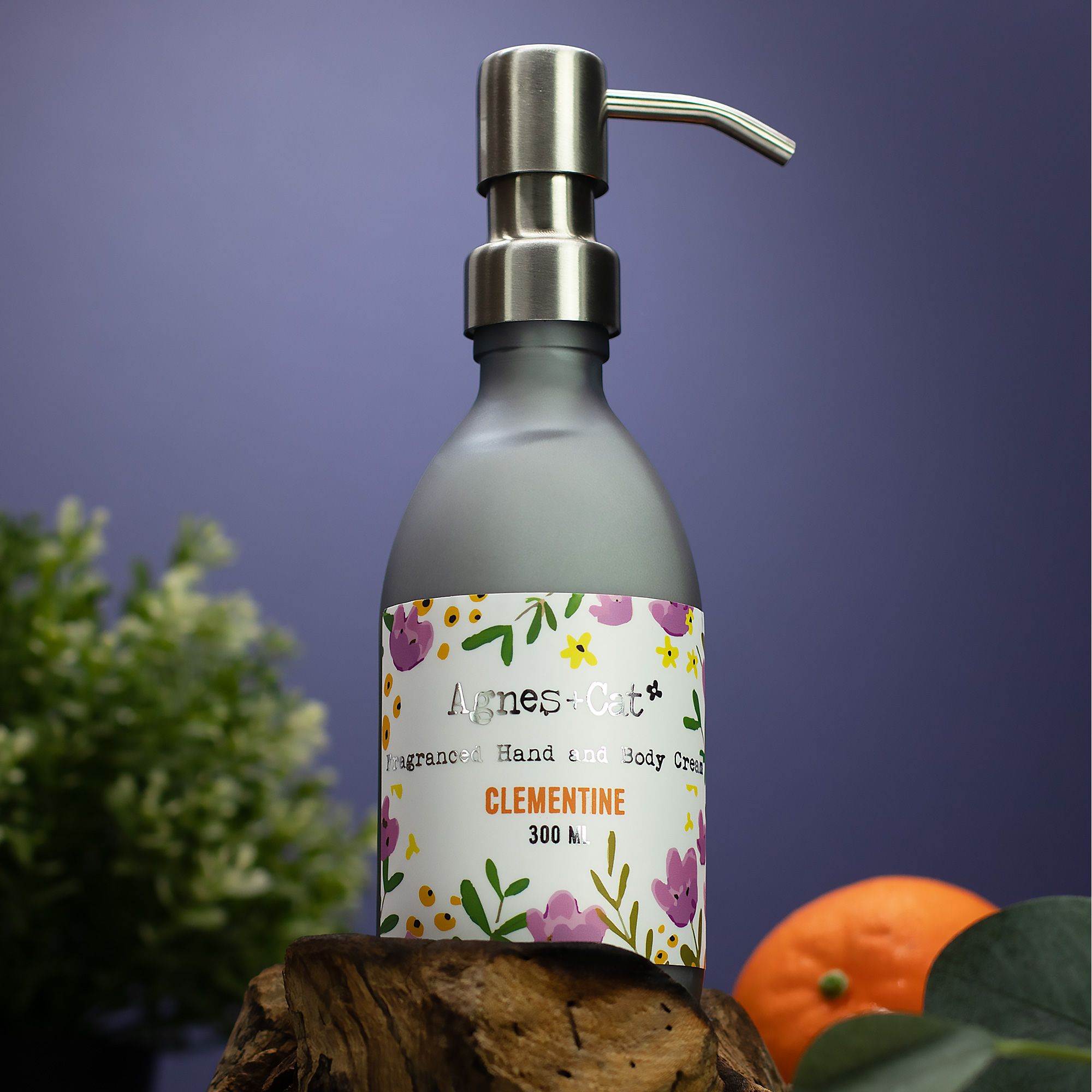 Agnes + Cat Hand & Body Cream 300ml Clementine