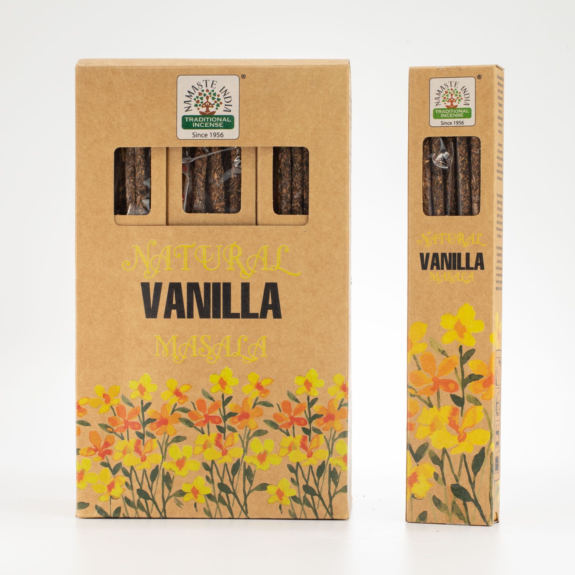 Natürliches pflanzliches Masala-Räucherwerk - Vanille