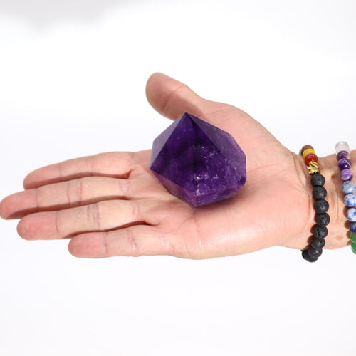 Medium Rich Colour Amethyst Point (Approx. 5.5–6.5 cm)