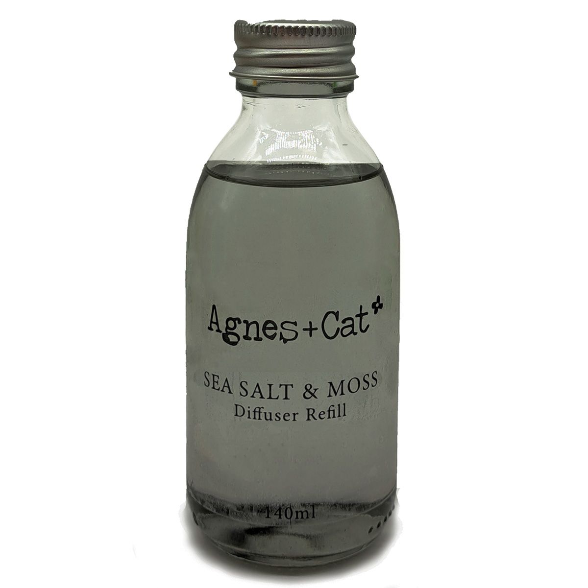 Agnes + Cat Reed Diffuser Refill 140 ml – Sea Salt and Moss