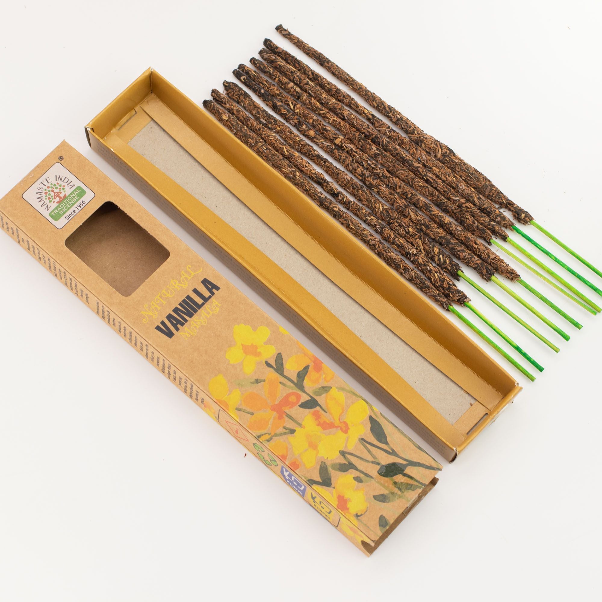 Natürliches pflanzliches Masala-Räucherwerk - Vanille