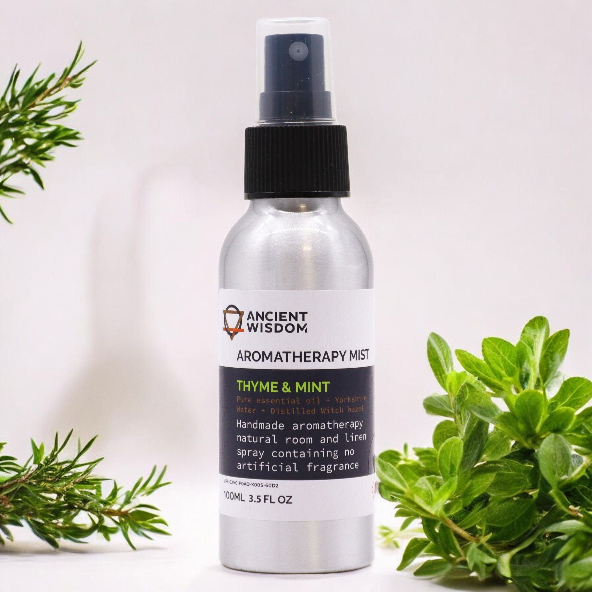 Essential Oil Mist 100ml - Thyme & Mint