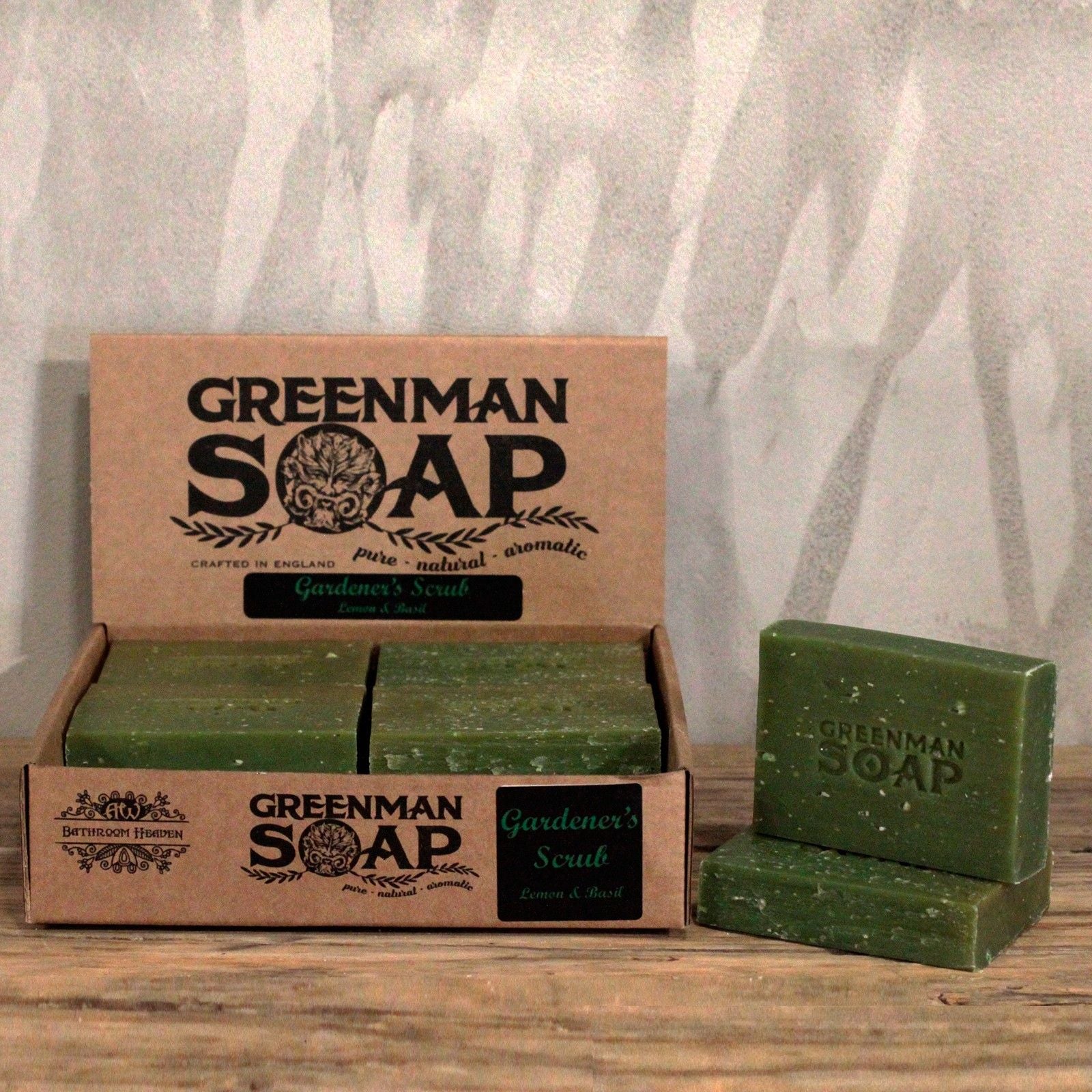 Greenman Seife 100g – Gärtner-Peeling