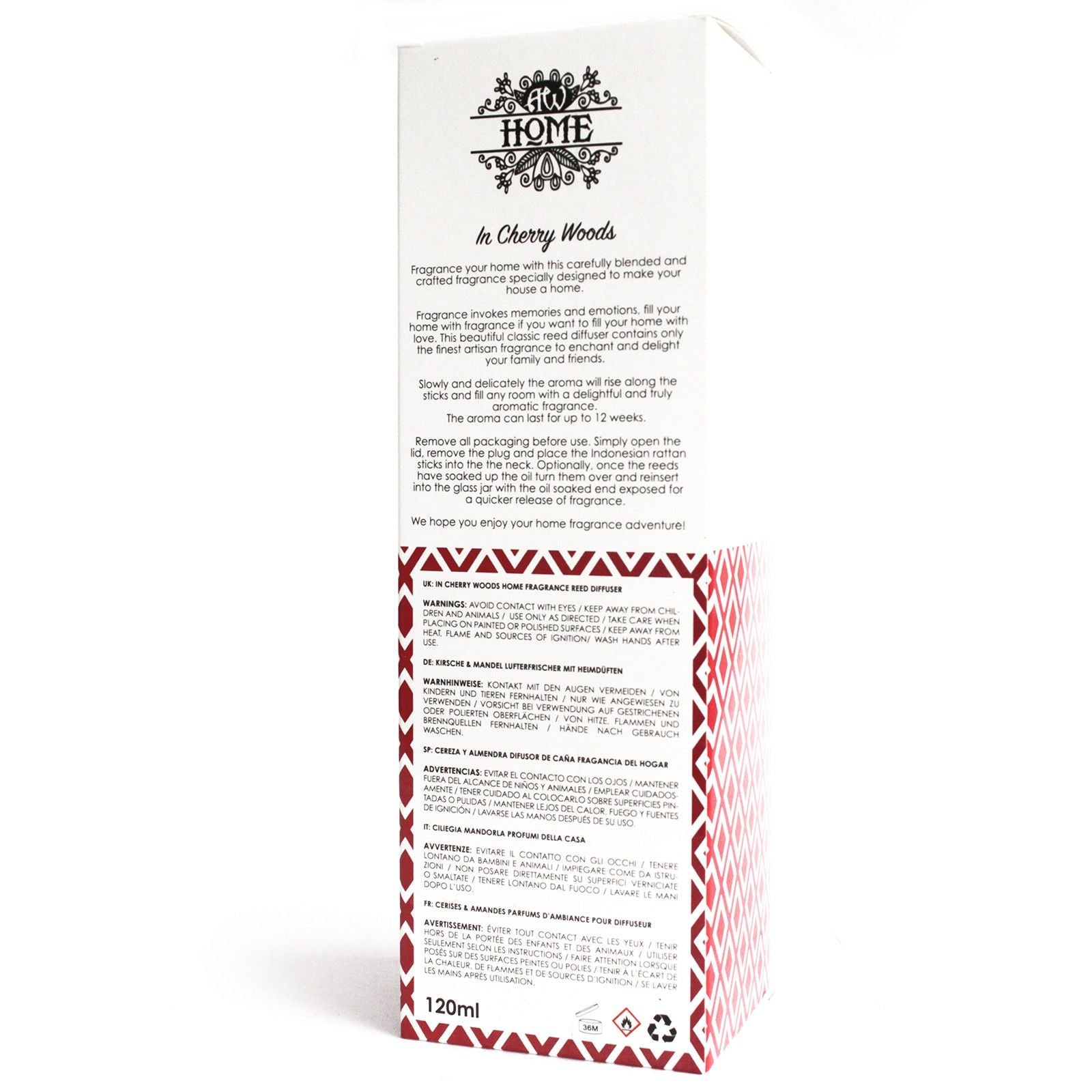 Reed Diffuser 120 ml – In Cherry Woods
