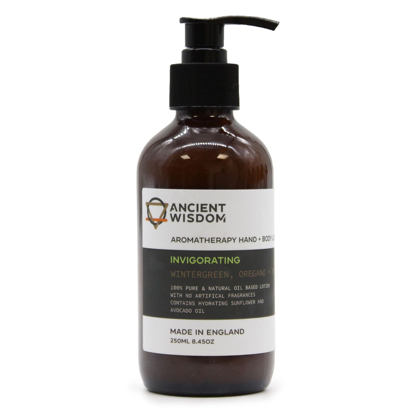Aromatherapy Hand & Body Lotion 250ml - Wintergreen, Oregano & Thyme