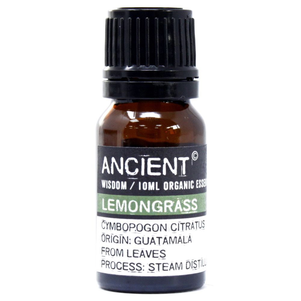 Essential Oil 10ml (Organic) - Lemongrass