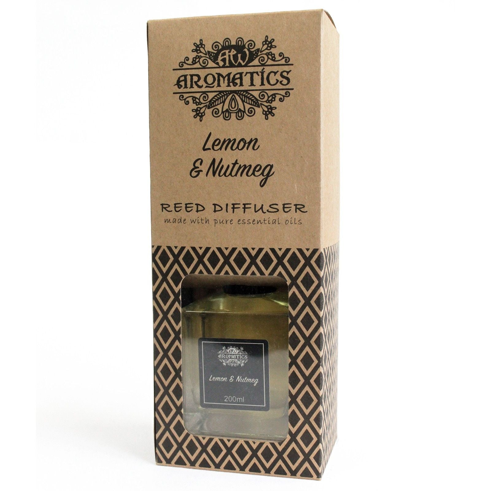 Reed Diffuser 200 ml – Lemon & Nutmeg