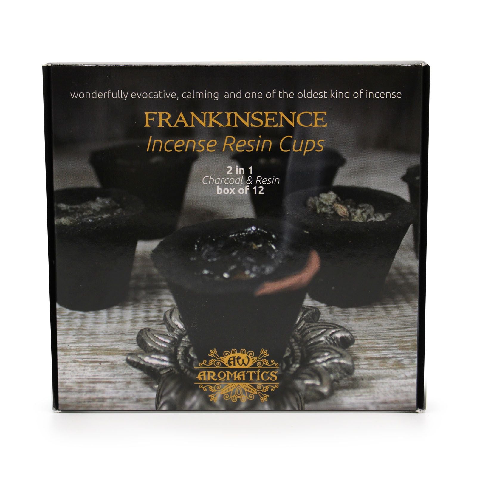 12 Resin Cups - Frankinsence