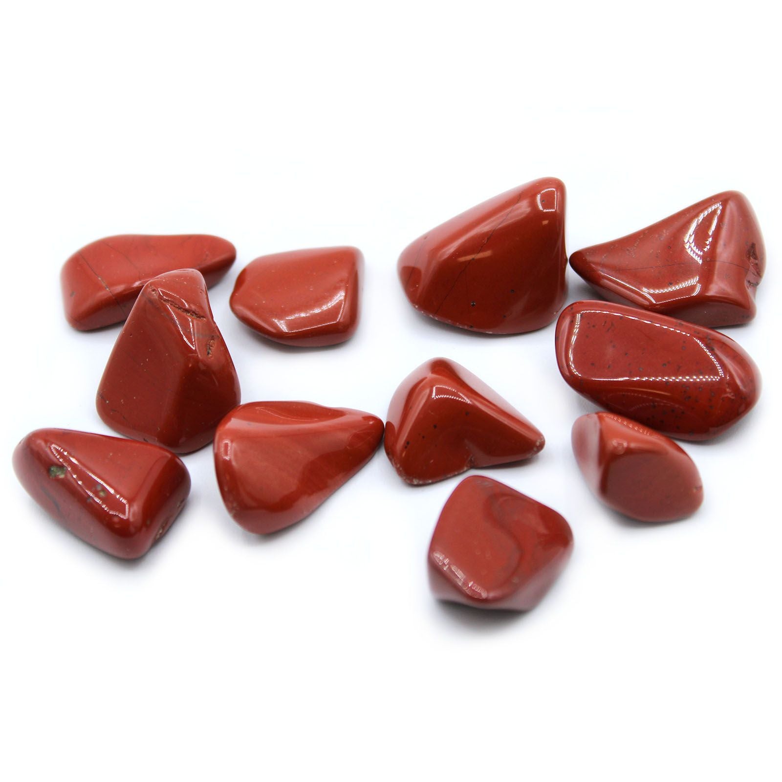Tumble Stone x24 - L - Jasper (Red)