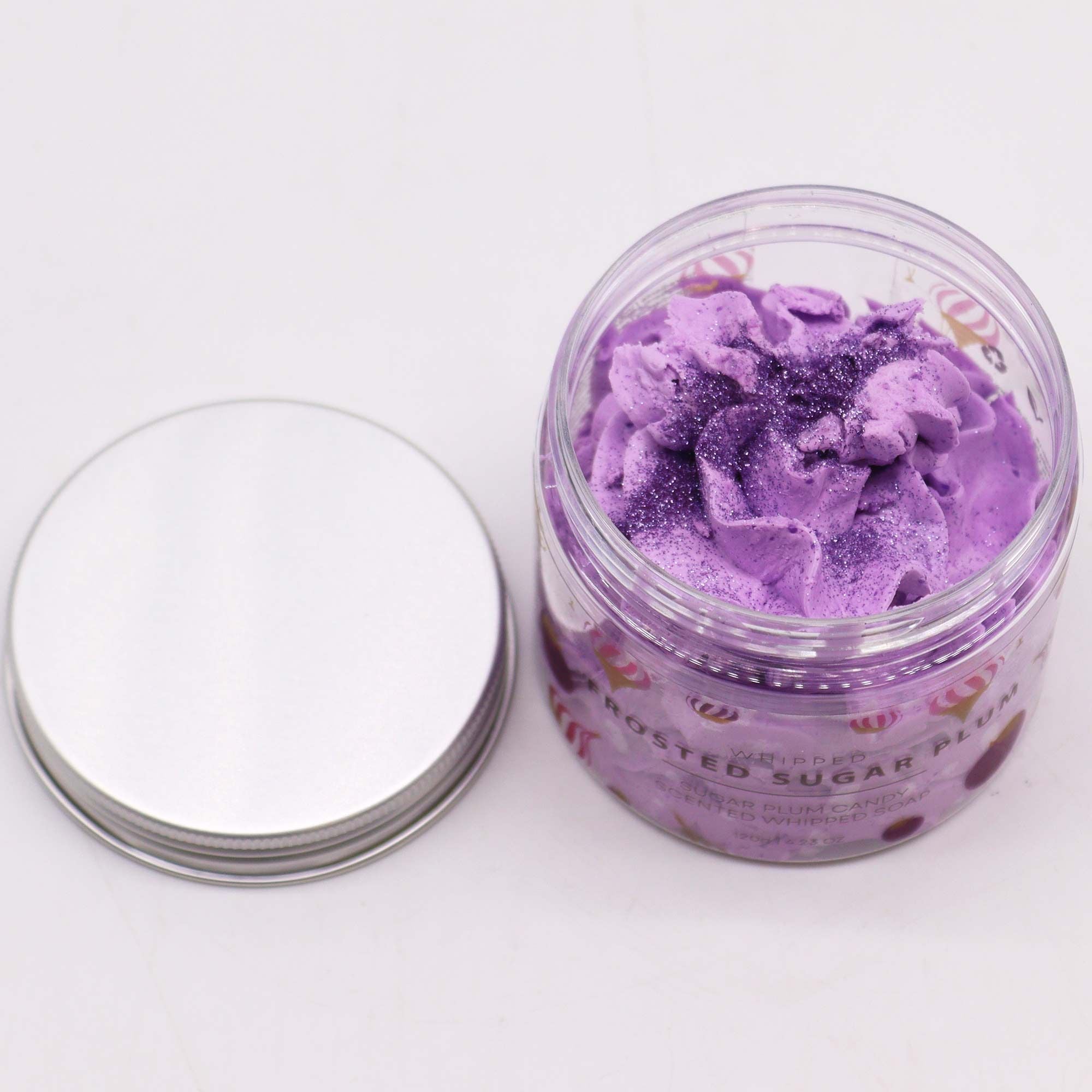Whipped Soap 120g – Frosted Sugar Plum