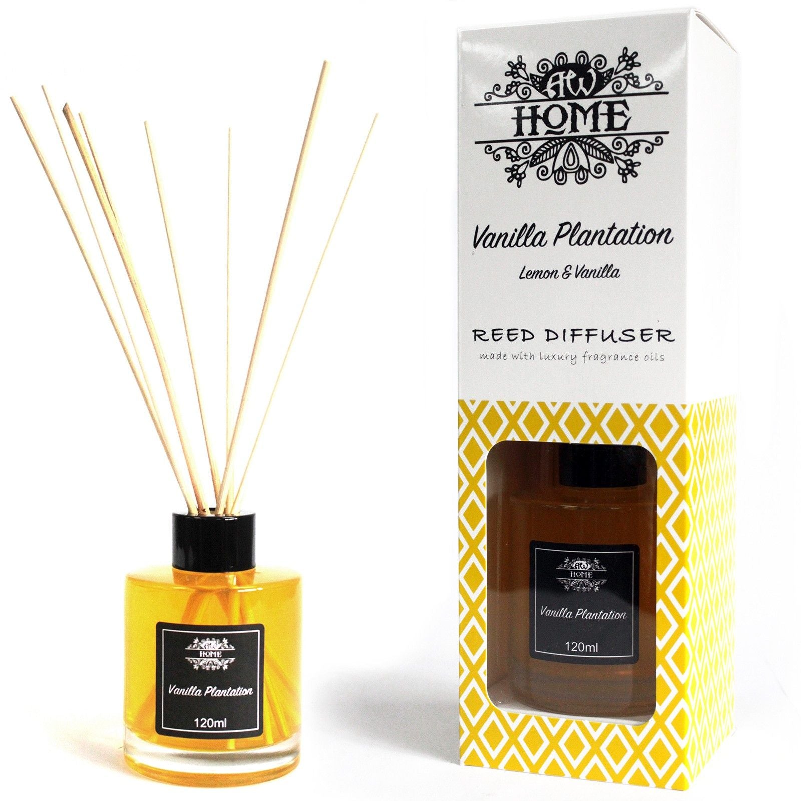 Reed Diffuser 120 ml – Vanilla Plantation