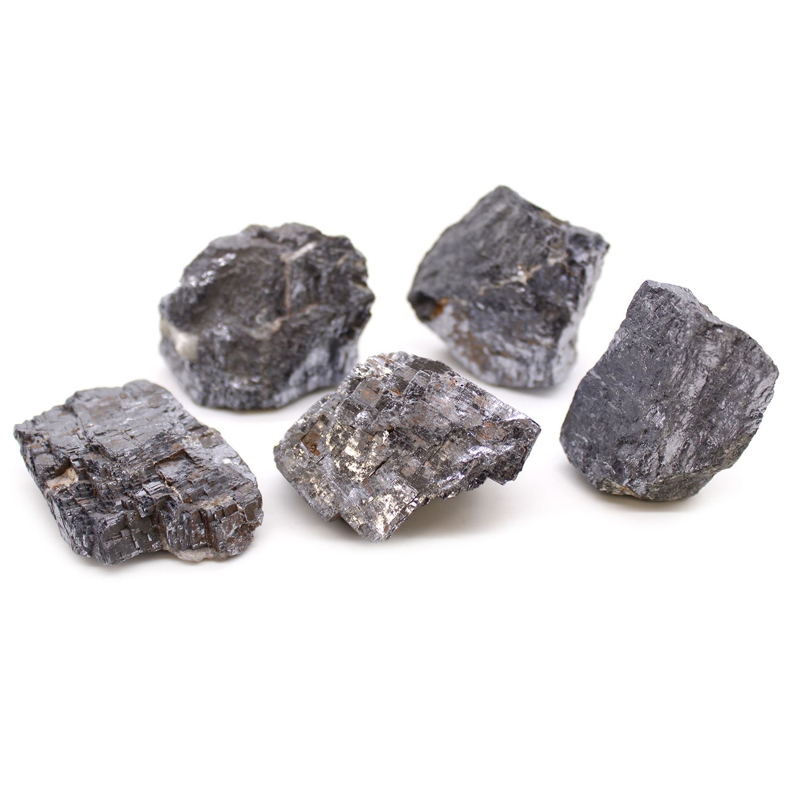 Mineral Specimens - Galena (Approx. 80 Pieces per Tray)