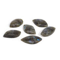 Madagaskar Labradorit Lövstenar (ca 13-20g 40-50mm)
