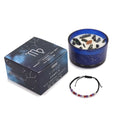 Zodiac Crystal Candle + Gemstone Bracelet - Virgo