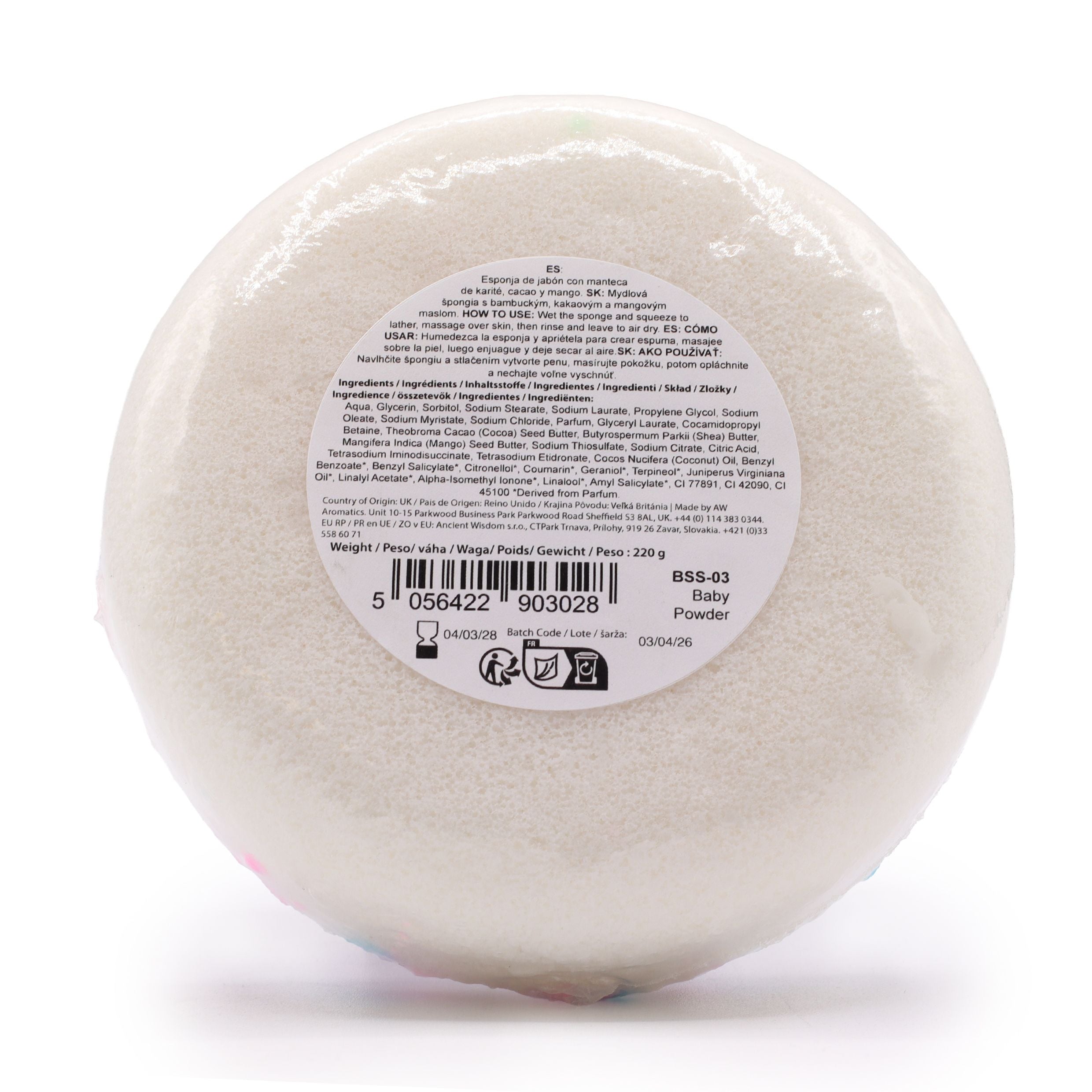 Butter Bubble Seife - Baby Puder