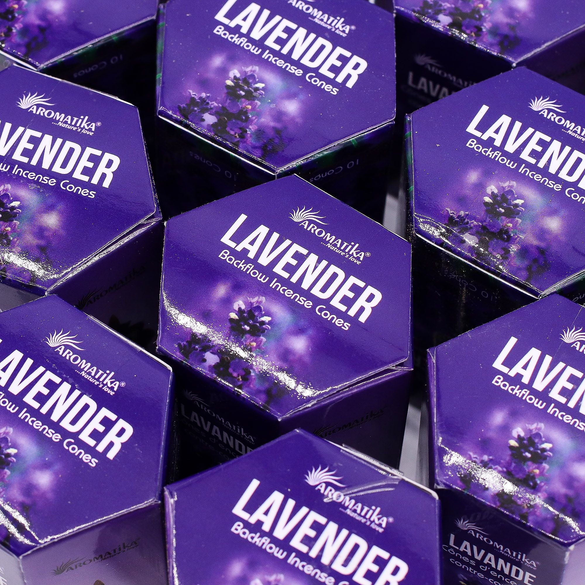 Masala Backflow Incense Cones - Lavender